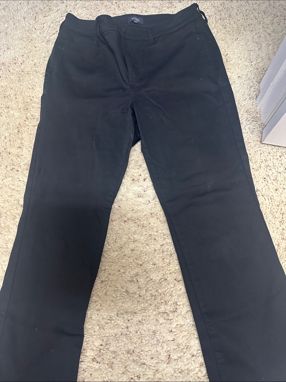 NYDJ Black Straight-Leg Women's Pants